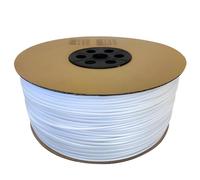 Cordon passepoil en plastique EVA de 100 m, passepoil flexible pour projets de couture, 0,4 cm de diamètre, idéal pour canapés, matelas, coussins, sacs et tissus d'ameublement de voiture