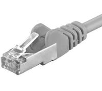 Cordon Patch Cat 6 Ftp, 2m - Gris, Blindé, Cat.6 Câbles Patch, Réseau D'éléments Métalliques