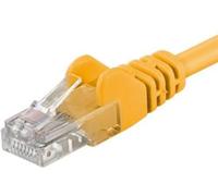 Cordon Patch Cat 6 Utp, 0,5 M - Jaune, Non Blindé, Cat.6 Câbles Patch, Réseau D'éléments Métalliques