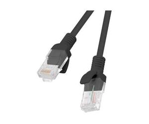 Cordon patch Lanberg cat.5e utp 10m noir