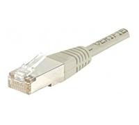 Cordon RJ45 catégorie 5e F/UTP gris - 0.3 m