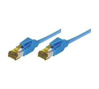 Cordon patch RJ45 - DRAKA - UC900 SS27 - S/FTP - CAT6a LSOH Snagless - 2 m Bleu