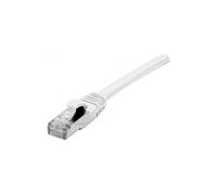 Cordon patch rj45 f utp cat 6 lsoh snagless blanc - 10m