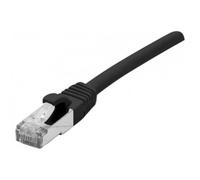 Cordon patch RJ45 F/UTP cat 6 lsoh snagless Noir - 0,50m