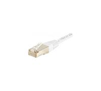 Cordon patch RJ45 F/UTP CAT6 blanc - 0,5m