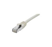 Cordon RJ45 catégorie 6 F/UTP LSOH snagless gris - 10 m