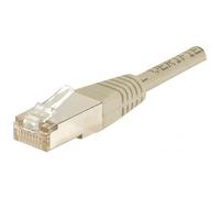 Cordon RJ45 catégorie 6 F/UTP gris CCA - 10 m