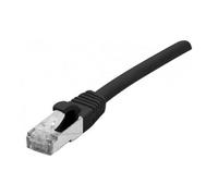 CORDON PATCH RJ45 S/FTP CAT 6a LSOH Snagless Noir - 1m