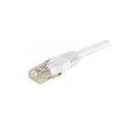 Cordon patch RJ45 utp cat 6 blanc - 10 m