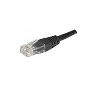 Cordon patch RJ45 utp cat 6 noir - 10 m