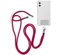Cordon Pendentif Cool Universel avec Carte pour Smartphone Fuchsia