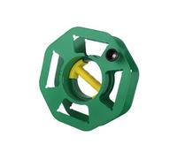 Cordon portable avec fentes de sortie intégrées et cadre solide pour une gestion efficace des câbles, enrouleur de câble, poignée à remontage rapide, rangement à domicile, bobine de câble, manivelle