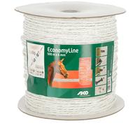 Cordon pour clôture acie inox Ako EconomyLine Blanc 6 mm