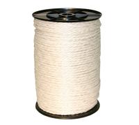 Cordon pour clôture Ako EconomyLine Blanc 6 mm