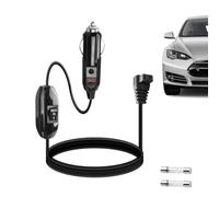 Cordon pour réfrigérateur - PVC durable | Câble d'alimentation de voiture 12 V/24 V | Fil de prise à 2 broches pour réfrigérateurs | Fonction d'alimentation fiable | Cordon pour utilisations de g