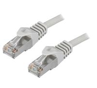 Cordon raccordement F-UTP Cat.5e Gris - 3m