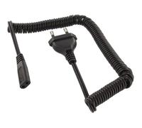 Paxanpax Cordon rasoir spirale 0,7 m Noir