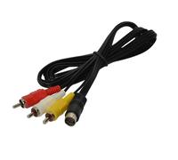Cordon RCA AV Haute Qualité Compatible Console Rétro Audio Vidéo Neuf