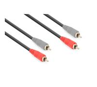 Câble Audio Cordon 2x RCA Mâle/2x RCA Mâle - 1,5m
