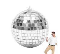 Cordon réflecteur boule disco design cube miroir | Cube miroir à facettes multiples avec lanière pendante - Brillant et réfléchissant - Pour mariage, festival, club, bar