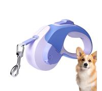 Cordon rétractable pour chien, corde robuste, télescopique, poignée ergonomique, nylon réfléchissant, verrouillage lisse, construction robuste, contrôle sûr, parfait pour les grands chiens