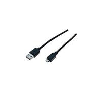 Cordon réversible usb 2.0 a / micro b m/m - 1,8 m