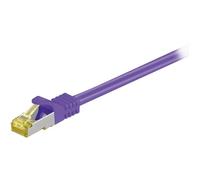 Cordon RJ45 - Câble - Catégorie 7 - 2 m - S/FTP - Double blindage - Violet