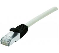 exertis Connect - Cordon de raccordement - RJ-45 (M) pour RJ-45 (M) - 10 m - S/FTP - CAT 6 - démarré, sans halogène - gris