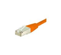 Cordon RJ45 catÃ gorie 6 S/FTP orange - 0,3 m