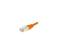 Cordon RJ45 catÃ gorie 6 S/FTP orange - 15 m