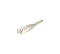 Cordon RJ45 catégorie 5e F/UTP gris - 0,15 m