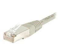 Cordon RJ45 catégorie 5e F/UTP snagless gris - 0,3 m