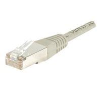 Cordon RJ45 catégorie 5e F/UTP gris - 1,5 m