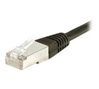 Cordon RJ45 catégorie 5e F/UTP noir CCA - 5 m
