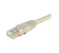 Cordon RJ45 catégorie 5e U/UTP gris CCA - 2 m