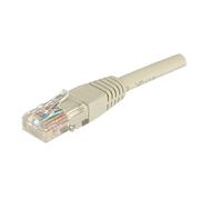 Cordon RJ45 catégorie 5e U/UTP gris CCA - 5 m