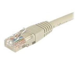 Cordon RJ45 catégorie 5e U/UTP gris CCA - 5 m