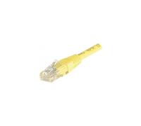 Cordon RJ45 catégorie 5e U/UTP jaune - 5 m
