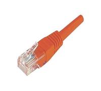 Cordon RJ45 catégorie 5e U/UTP rouge CCA - 5 m