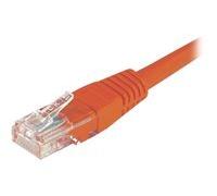 Cordon RJ45 catégorie 5e U/UTP rouge CCA - 5 m