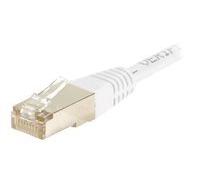 Cordon RJ45 catégorie 6 F/UTP blanc - 30 m