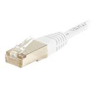 Cordon RJ45 catégorie 6 F/UTP blanc CCA - 5 m