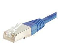 Cordon RJ45 catégorie 6 F/UTP bleu - 30 m