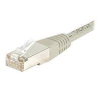 Cordon RJ45 catégorie 6 F/UTP gris - 0,5 m