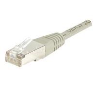 Cordon RJ45 catégorie 6 F/UTP gris - 50 m