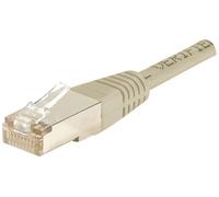 Cordon RJ45 catégorie 6 F/UTP gris CCA - 5 m