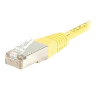 Cordon RJ45 catégorie 6 F/UTP jaune - 2 m