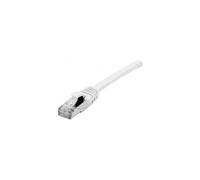 Cordon RJ45 catégorie 6 F/UTP LSOH snagless blanc - 0,5 m