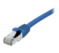 Cordon RJ45 catégorie 6 F/UTP LSOH snagless bleu - 20 m