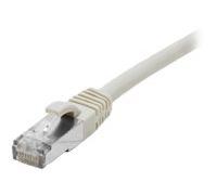Cordon RJ45 catégorie 6 F/UTP LSOH snagless gris - 0,3 m